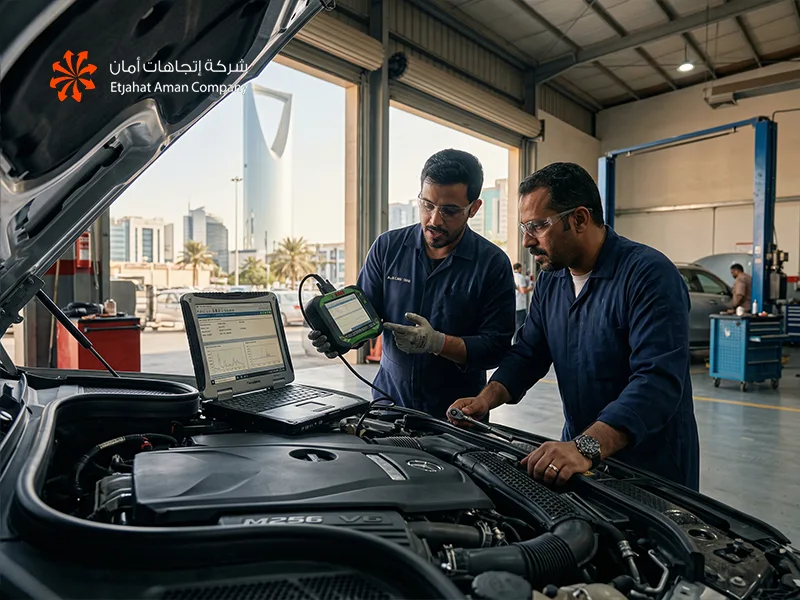 أفضل مركز فحص السيارات في الرياض خدمات فحص متكاملة